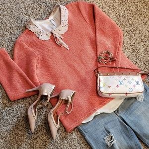 LL Bean crew neck sweater